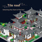 Chinese Architecture of ancient town Garden Micro Building Blocks