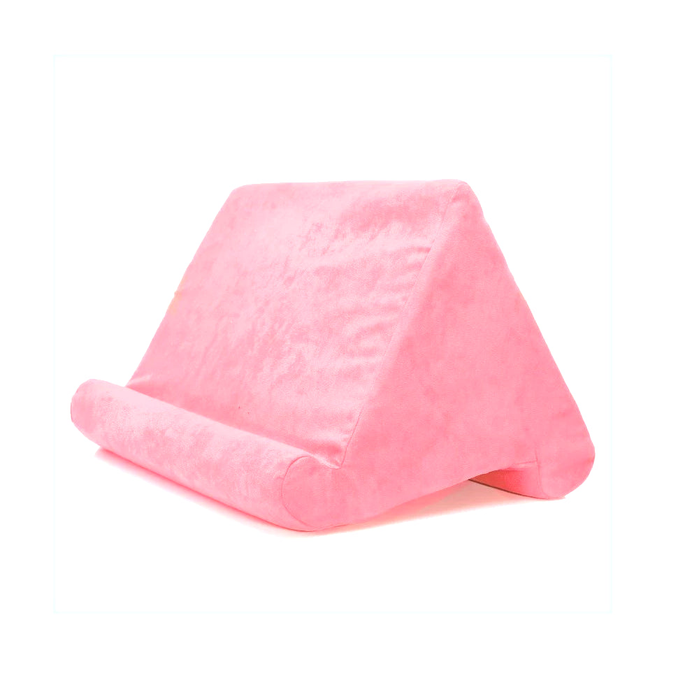 Multi-angle Support Pillow Tablet Holder the pink one