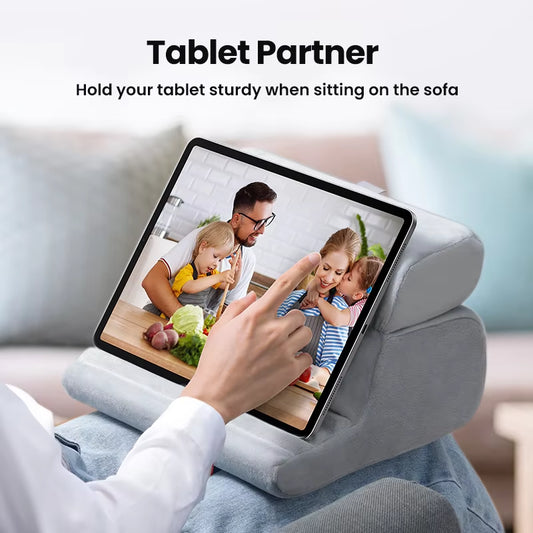 ipad Holder - Foldable Tablet / Laptop Pillow Stand