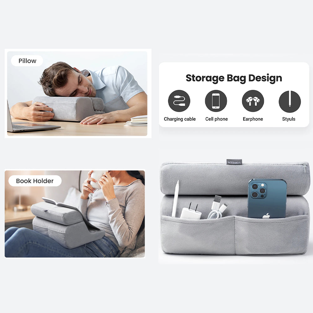 Foldable Tablet Foldable Storage Bag Design ,it's can be the pillow or book holder.