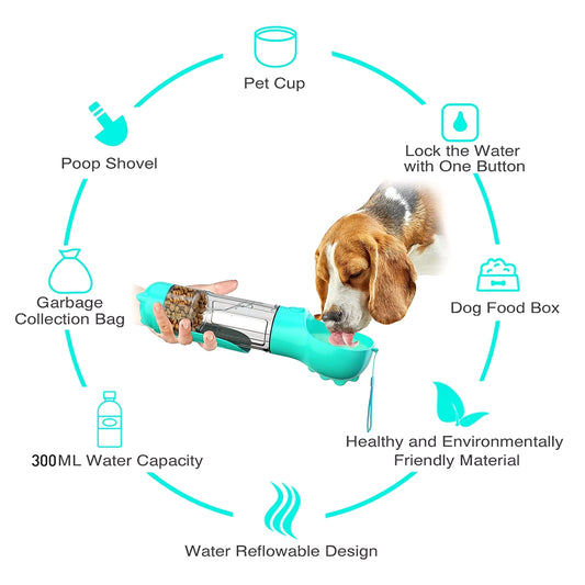 dog water dispenser can be more functional details