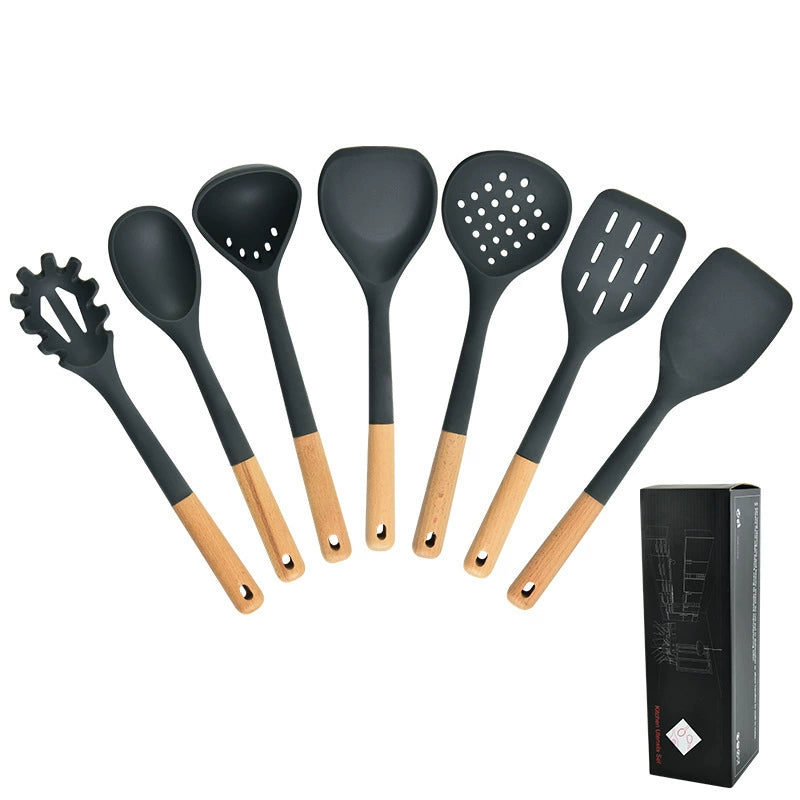 Silicone Cooking Utensils Set